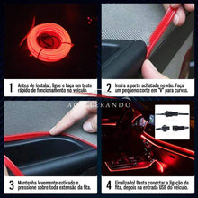 Carregar imagem no visualizador da galeria, NeonFlex - Kit Completo (Led Neon 1/2/3 Metros. Universal para todos os Veículos)