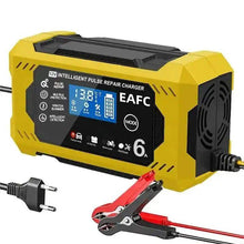 Carregar imagem no visualizador da galeria, Carregador Inteligente Bateria Carro Moto Display LCD - Acellerando