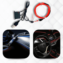 Carregar imagem no visualizador da galeria, NeonFlex - Kit Completo (Led Neon 1/2/3 Metros. Universal para todos os Veículos)
