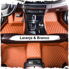 Carregar imagem no visualizador da galeria, Kit de Tapetes Automotivos Sob Medida de Luxo - Conforto e Estilo Exclusivo para seu Carro
