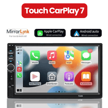 Carregar imagem no visualizador da galeria, Tela Touch CarPlay 7 polegadas - Acellerando
